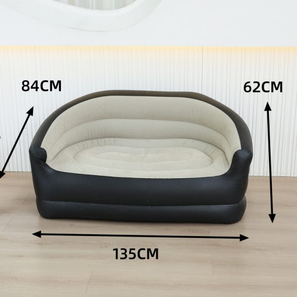 Inflatable Double Sofa With Foot Pump