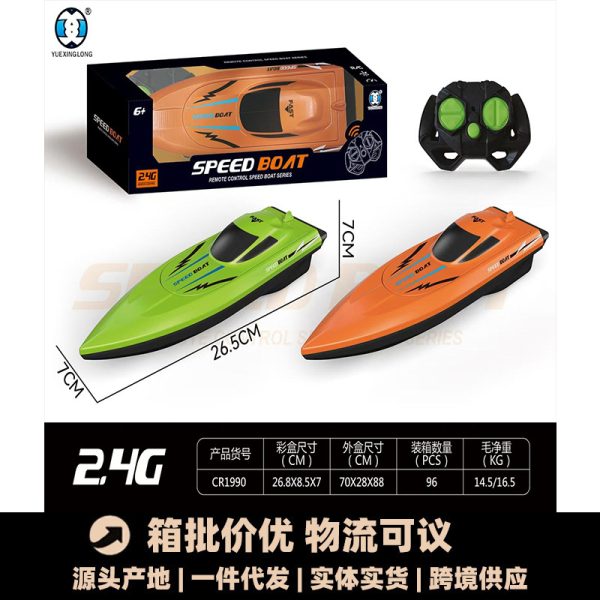 Remote control high-speed boat